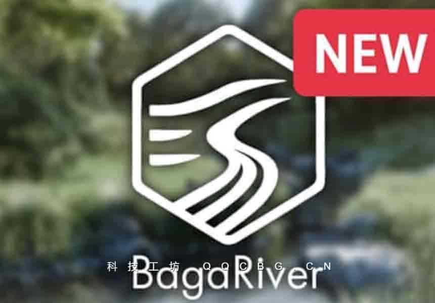 Blender插件 Baga River Generator 河流小溪生成器 v1.1+预设